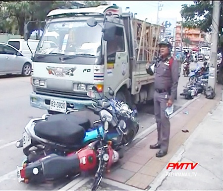 The accident that could have been a whole lot worse.